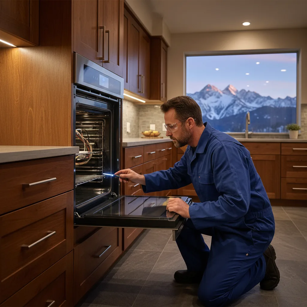Gaggenau oven repair by specialist technician